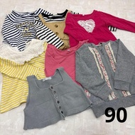 【Direct from Japan】Girls' 7-Piece Set, Size 90, Nautica Riches Tulle【Japan Exclusive】