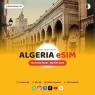 Algeria eSIM 2GB-20GB & Unlimited Data | Instant QR | High Speed Internet | REDXTRAVEL.MY