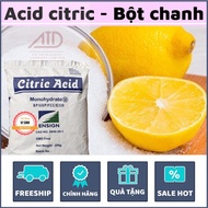 Lemon acid, citric acid, lemon powder, sourdough, used in foods to create acidity, adjust pH