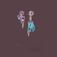 Halloween Style Earrings Design Sense Asymmetrical Funny Funny Earrings