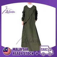 LALEESA DRESS ADEENA LD229239 Dress Muslimah Dress Women Dress Jubah Muslimah Jubah Abaya Dress Plus Size Baju Raya 2024