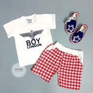 BOY BOY shorts set