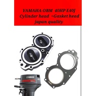 YAMAHA Outboard 40HP E40J Petak Cylinder Head+Gasket Head #6F6-11111 2stroke Engine