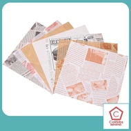 Greaseproof paper disposable oil-absorbing paper fried chicken, French fries, hamburger snacks paper