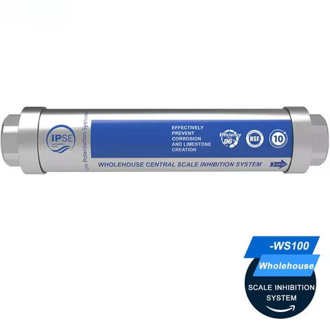 Salt Free Water Descaler Whole House, Scale Water Softener System, Prevent Scale Built Up On Water H