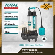 Total TWP7220026 Submersible Pump 2200W (3.0HP)