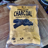 【ORGANIC PREMIUM QUALITY】Smokeless🔥TAHAN LAMA🔥 1KG BBQ Charcoal / Arang Hardwood Charcoal Arang Kayu Bakau Keras 硬木少烟火碳