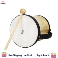 【WVH】- Wooden Drum for Early Education and ChildrenS Percussion Wood Djembe Drum Set