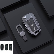 New Zinc Alloy Car Key Case Cover for VW Golf 3 4 5 6 mk4 mk6 Passat b5 b6 b7 b8 cc Polo Tiguan mk2 Touran Jetta 6 Bora mk6