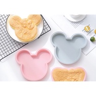 1 Pound Mickey Shape Silicone Mold Baking Cake