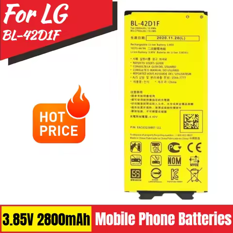 BL-42D1F Phone Battery 3.85V 2800mAh for LG G5 H820 H830 H840 H850 VS987 US992 H860 H868 LS992 F700 