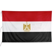 Egyptian Flag Egypt/ (National Flag) - Complete Sizes (Small, Medium, Large) - Evoke Apparel