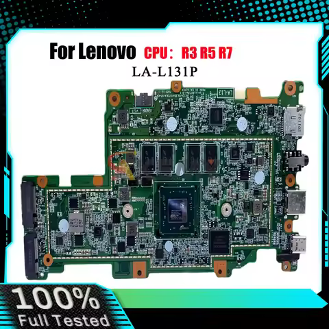 Laptop Motherboard LA-L131P For Lenovo 14e Chromebook Gen 2 with AMD CPU 4GB 8GB RAM 32GB 64GB SSD 1