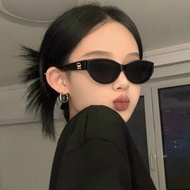 New Fashion Sunglasses Y2K High-End Sunglasses Retro Hip-Hop Glasses Cermin Mata Hitam Viral