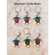 Terengganu Keychain Turtle Resin