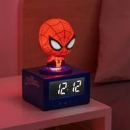 【全球首發】官方授權三合一Spiderman Figure 3合1 3D造型鬧鐘燈