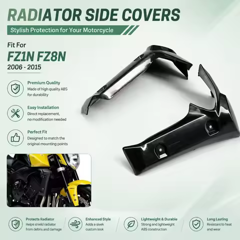 Fit For Yamaha FZ1N FZ8N 2006 - 2015 Motorcycle Accessories Radiator Cover Side Panel FZ1 N