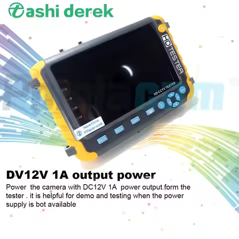 4 In 1 Cvbs Ahd Tvi Cvi 8mp Cctv Tester Ahd Monitor IV8W Video Monitor Tester UTP Cable Test CCTV Te