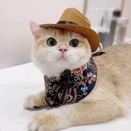 Cool Pet Hat Cat Dog Hat Headwear Western Cowboy Busy with Photos nomi Mini Cool Pet Hat Cat Puppy Hat Headdress Western Cowboy Busy Photo nomi Mini Cowboy Hat CW16