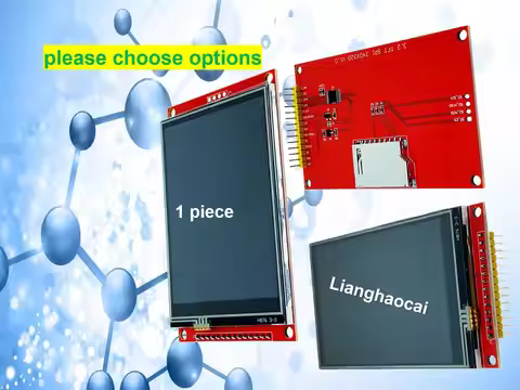 Factory Orginal 3.2" 240*320 ILI9341 Smart Display Screen 3.2inch SPI LCD TFT Module With/Without To