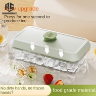 18/32 Grid Ice Cube Box Press Ice Cube Ice Mold Household Ice Cube Box Ice Cube Box Summer Ice Cube Box Easy To Drag Mold Quick Freezing Artifact