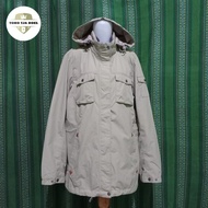 jaket parka outdoor jack wolfskin woman second