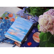A5 - B5 fabric book cover / Random Studio
