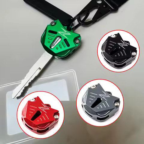 Motorcycle Keychain Case Shell & Keychain Key Ring For KAWASAKI Z900 Z800 Z650 Z900SE Z900RS Z400 RS