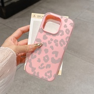 2 in 1 Leopard Pink Anti-Impact Jelly Phone Casing For Oneplus 12R 13R 10R 11R NORD 5 2 CE 3 4 Lite 