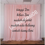HIGH FILAMIN HABUTAY FABRIC BACKGROUND BACKDROP 2M XL 3m AND H2M XL 250CM