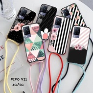 NEW SOFTCASE Sling Case Plus Tali FOR VIVO Y21/Y21S 2021 V21- Case hp