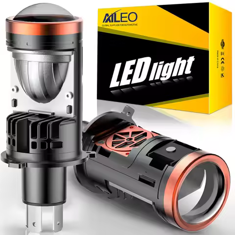 AILEO H4 LED LED H4 Projector Headlight Bulb 60000LM 300W 6000K White CANBUS Bi Beam H4 LED Headligh