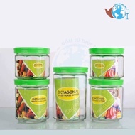 Glass spice set of 5