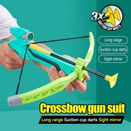 ★Children's Bow and Crossbow Toy Set Large Outdoor Sports Traditional Boys and Girls Shooting Ar aⓛ