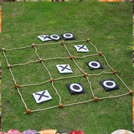 Giant Tic - -Toe Outdoor Game Instant Setup, No Assembly Bean-Bag Toss Games Set,Giant - for Adults