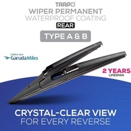 Trapo Wiper Permanent Waterproof Coating - Rear Only