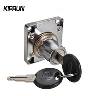 KIPRUN Drawer Lock with 2 Keys Lock Locker Furniture Hardware Door Cabinet Lock for Office Desk Lett