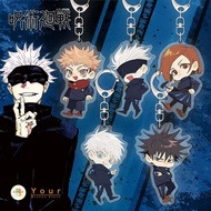 พวงกุญแจ อะคริลิค Jujutsu Kaisen มหาเวทย์ผนึกมาร โกโจ ซาโตรุ keychain ของเล่น ของสะสม ของขวัญ ของเล่