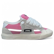 XternalStepSure - Sepatu Fat Shoes Skateboard Gemuk Reflective Pink Gemuk Suede Canvas Casual