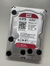 WD 紅標 PLUS NAS WD40EFRX 4T 4TB SATA3 5400轉 64MB 故障 瑕疵 硬碟