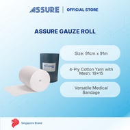 ASSURE Gauze Roll 19X15 36" X 100Yd 4-Ply