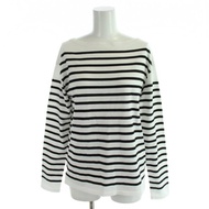 IENA Tshirt Striped White Direct from Japan Secondhand