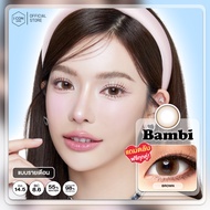 คอนแทคเลนส์ รุ่น Bambi Brown (ขนาดบิ๊กอาย) - คิตตี้ คาวาอิ Kitty Kawaii (แบบขวด)
