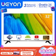 WEYON TV Smart LED 40 INCH TV SMART Android 11.0 DIGITAL TV LED 40 inch FHD Ready Televisi Murah