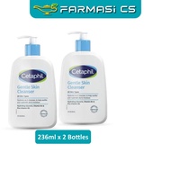 Cetaphil Gentle Skin Cleanser 236ml x 2 Bottles (TWIN PACK) EXP:05/2027 [ Farmasi CS ]