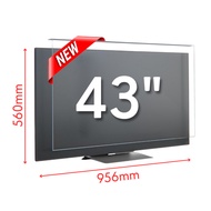 UV screen protector for smart tv android tv 4k tv 43 50 55 60 58 60 65 70 mega skyworth samsung lg d