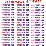 nomor cantik TELKOMSEL simpati 11 digit 08123456 harga satu jutaan