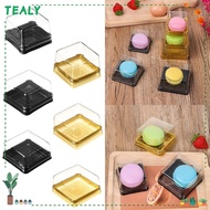 TEALY 50Sets Square Moon Cake Hot Multi Size Wedding Party Christmas DIY Packing Box