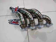 header knalpot mobil feroza stanliss 432 suara stereo pincang / exhaust manifold