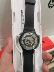 Swatch 鏤空機械錶